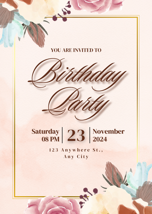 Anniversary Invitation Model 14 - Online Invitation