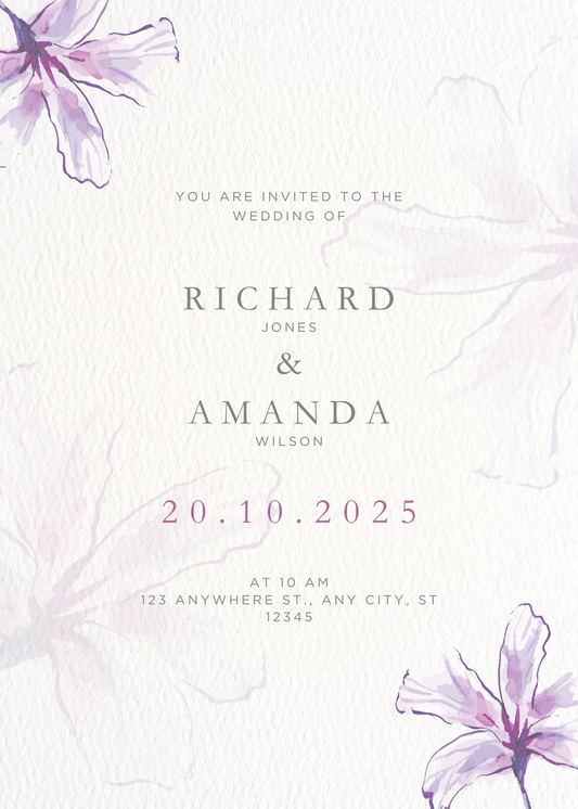 Wedding Invitation Model 16 - Picture