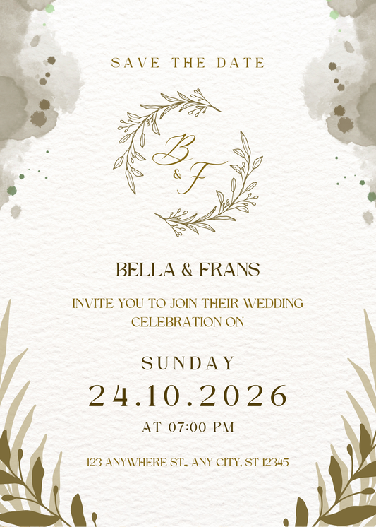 Wedding Invitation Model 2 - Picture