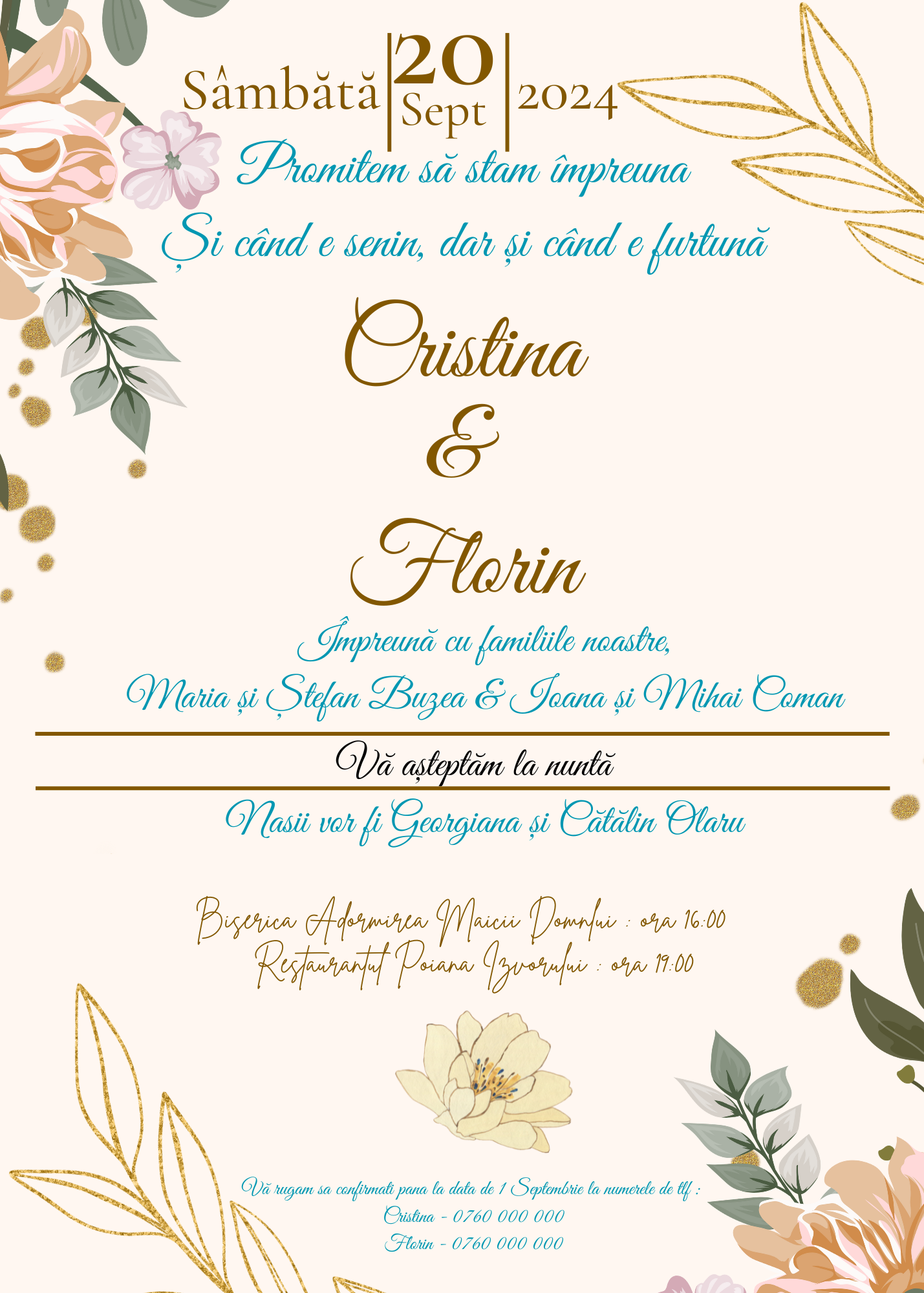 Wedding Invitation Model 1 - Online Invitation