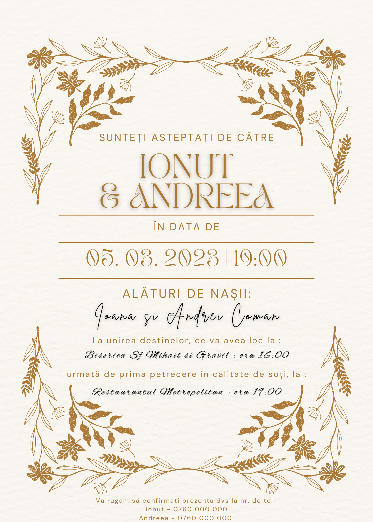 Wedding Invitation Model 3 - Online Invitation