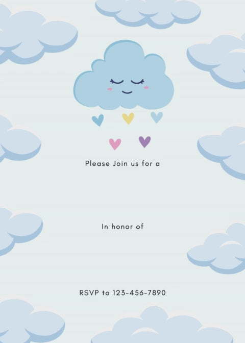 Baby Shower Invitation Model 13 - Video