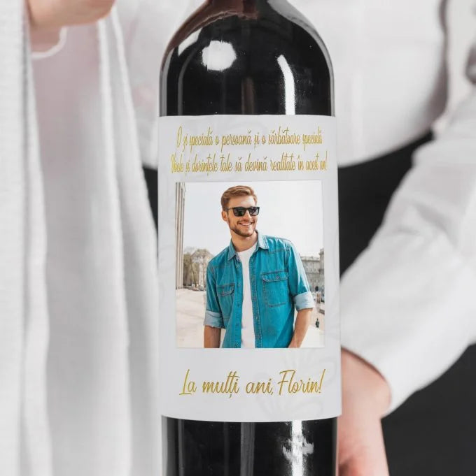 Sticla de Vin Personalizata